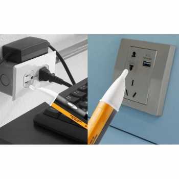 Tespen Listrik Cek Kabel Putus AC Original Akurat / Tester Pen Non Contact AC Voltage Detector 90V-1000V 1AC / Test Pen Listrik Tester Digital Multitester Tespen Listrik Cek Kabel Putus Alat Pengecek Arus Listrik / Alat Ukur Tegangan Listrik Digital Murah