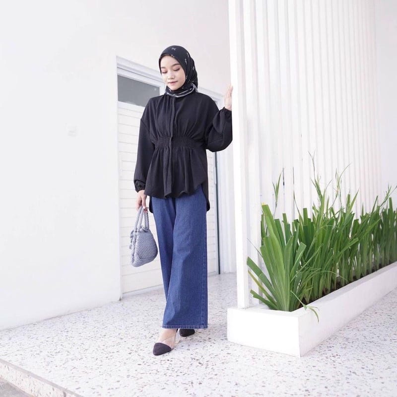 VEBBY BLOUSE OVERSIZE // ATASAN WANITA