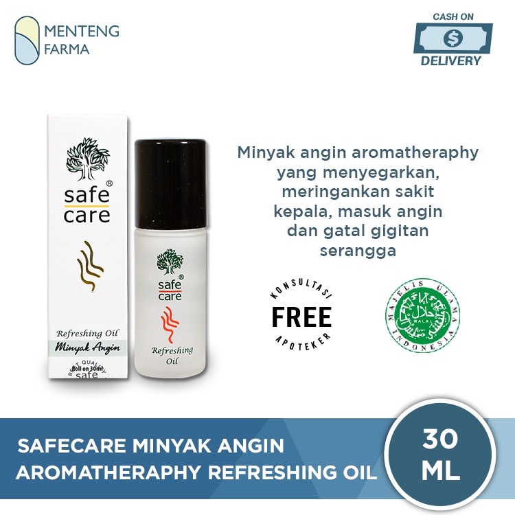 Safe Care Minyak Angin Aromatherapy Refreshing Oil 30 ML