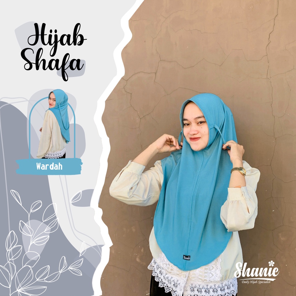 Bergo Shafa Wardah Bergo Tali Premium