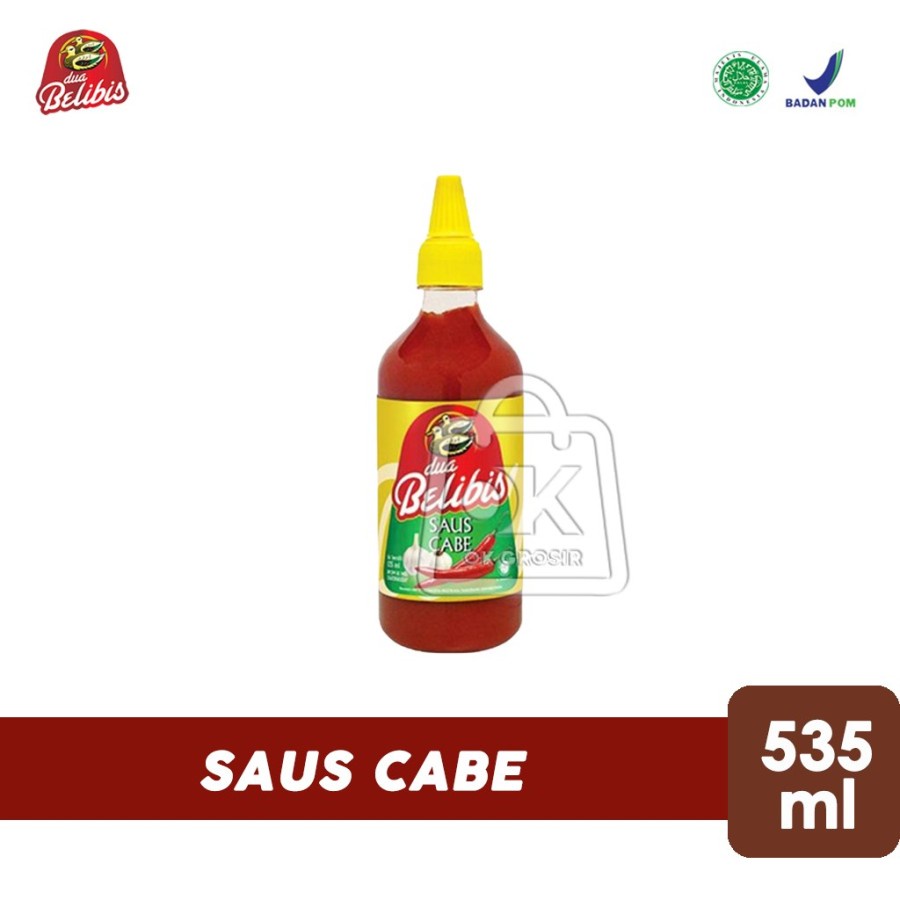 

Saos Cabe Dua Belibis / Saus Sambal (Botol 535 ml)