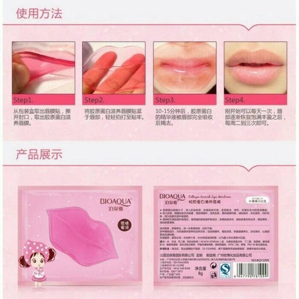 Masker Bibir Pink