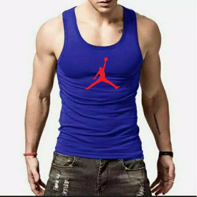 Singlet Pria Jorn Merah Kaos Pria Tanktop Cowok Baju dalam Pria Dewasa Kaos Singlet Pria Baju Olahraga Cowok