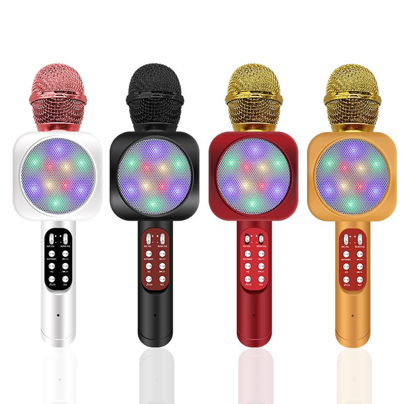 【33LV.ID】Mic WS1816 Wireless Karaoke Bluetooth LED RGB Speaker