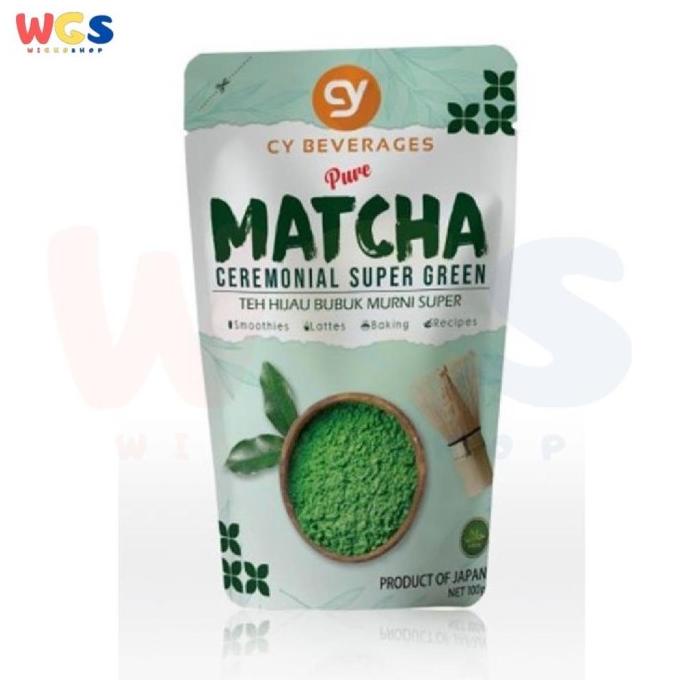 

CY Pure Matcha Ceremonial Super Green Tea 100g