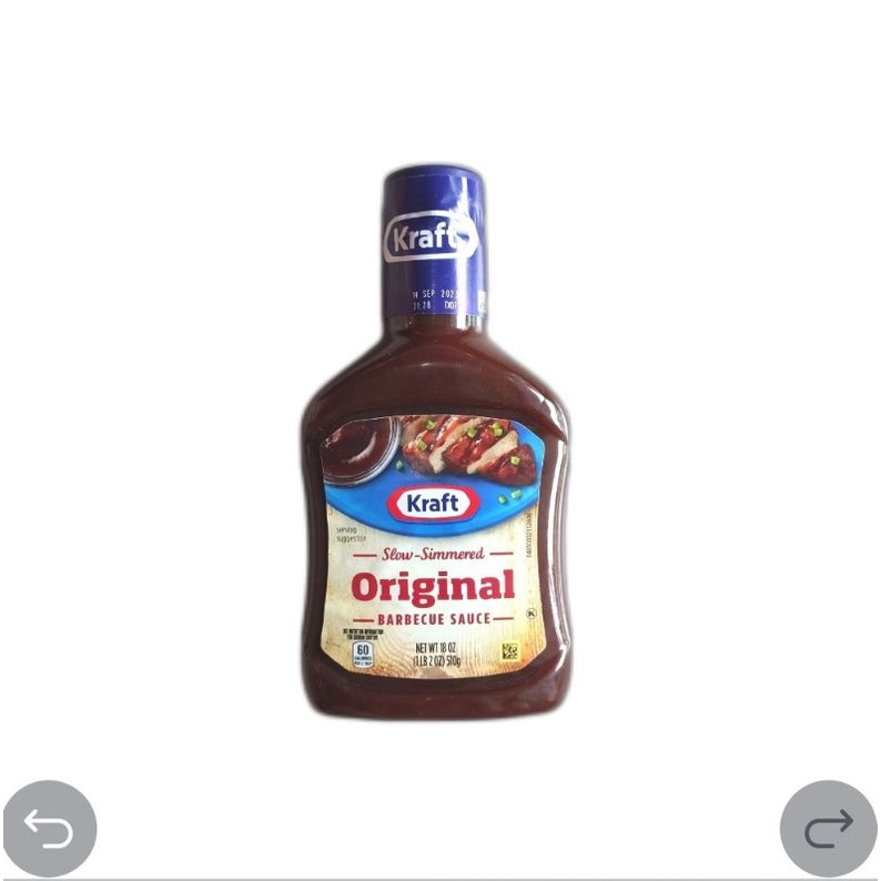 

Kraft slow simmered original barbeque sauce 510 g