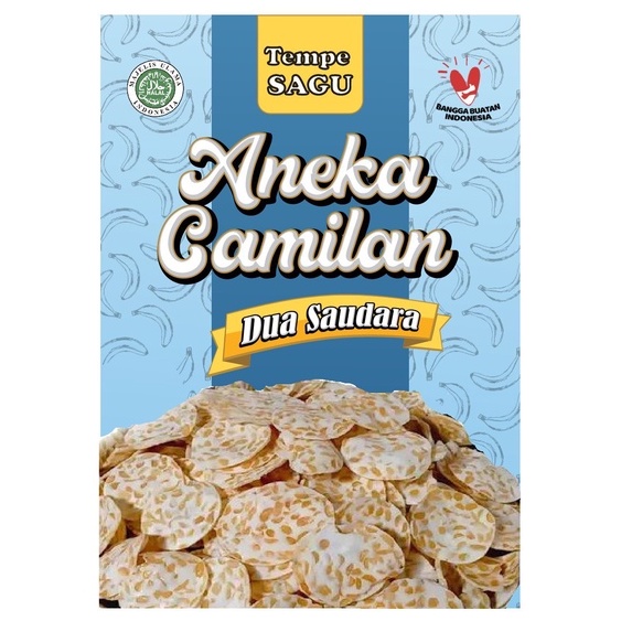 

Maknyuss1 Keripik Tempe Sagu Ori 250G I 500G I 1Kg + Packing Dus