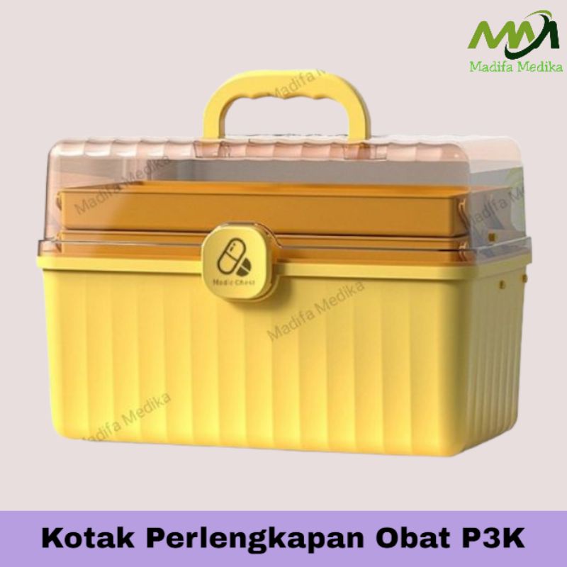 Kotak P3K  Kotak Perlengkapan Kesehatan P3k
