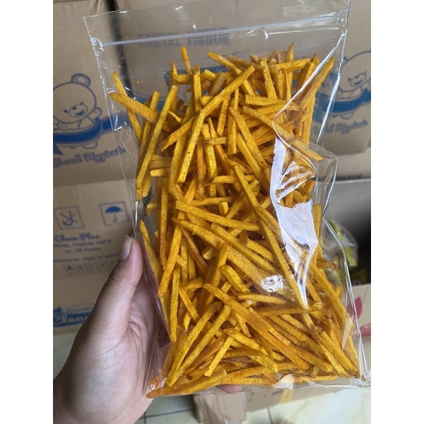 

aneka jajan repack keripik talas stick 380 gram