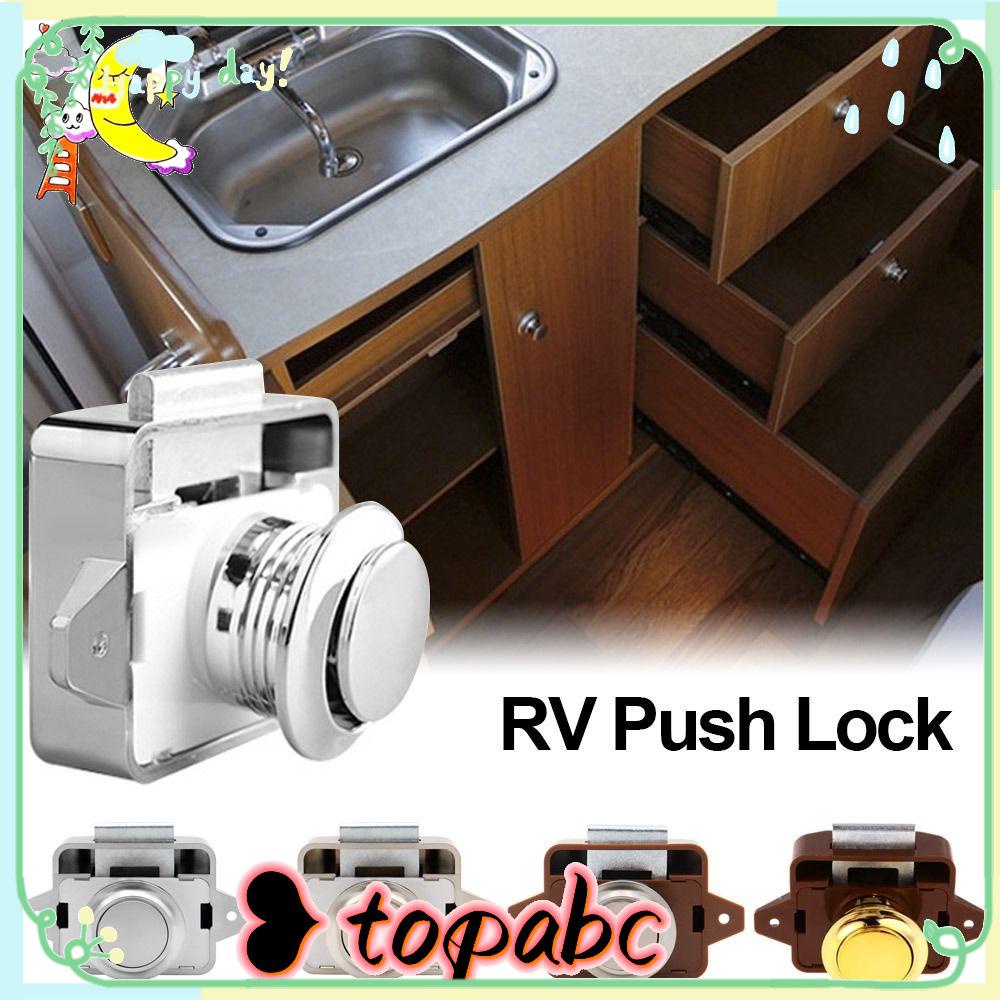 Top RV Push Lock Laci Kait Lemari Rumah Kemping Mobil