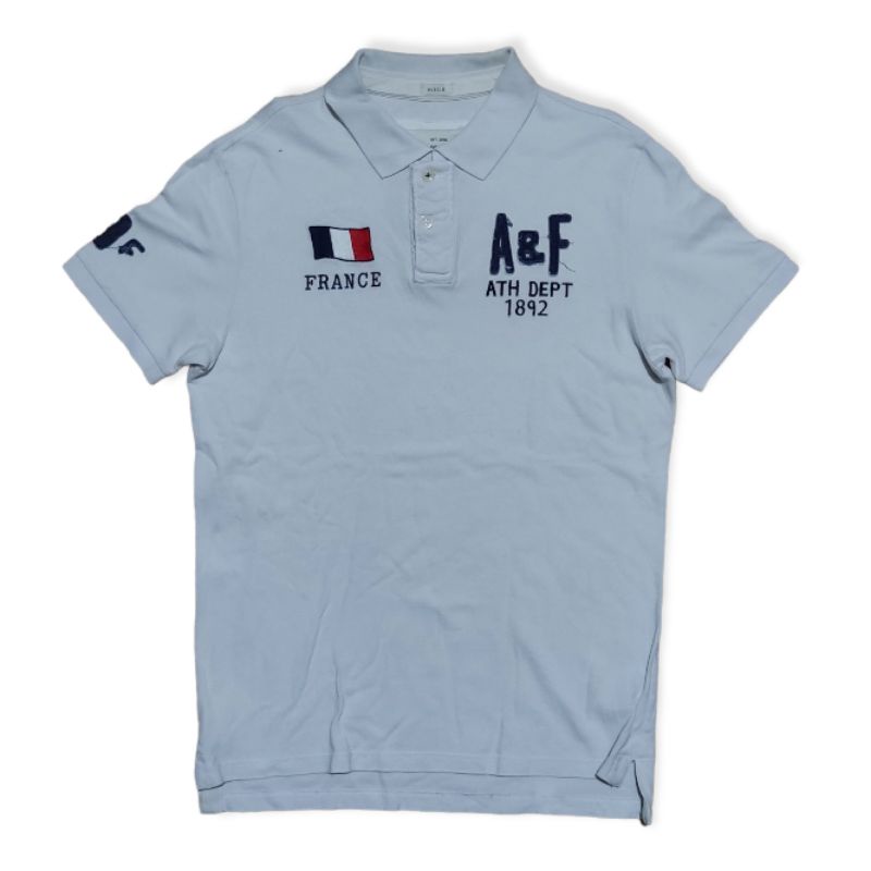 Polo Abercrombie & Fitch Original Kaos kerah Golf