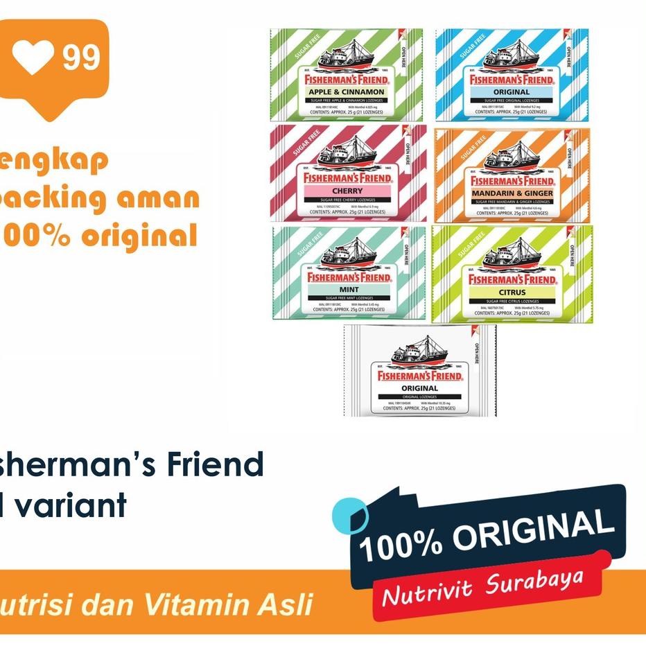 

New Arrival PERMEN FISHERMAN'S FRIEND ⇵