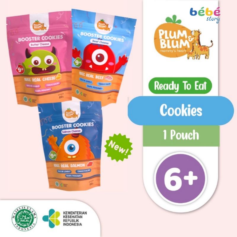 

PLUM&BLUM BABY BOOSTER COOKIES 120G