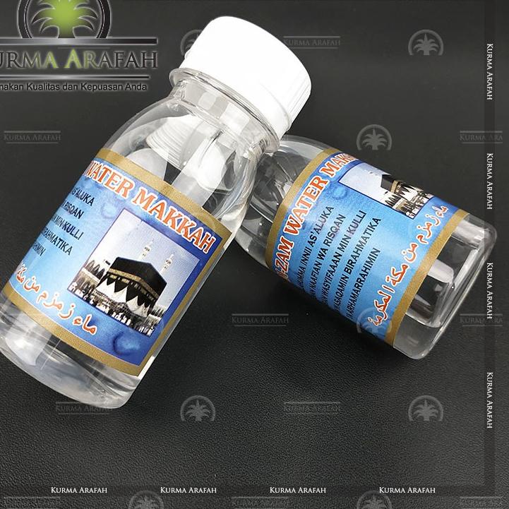 

Air ZamZam Kecil Mini 80 ml Asli Zam Zam Oleh Oleh Haji