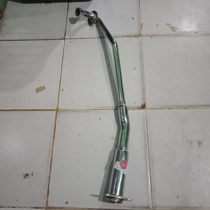 Leher Knalpot Supra X 125 Batman Pnp Chrome Best Quality #Original