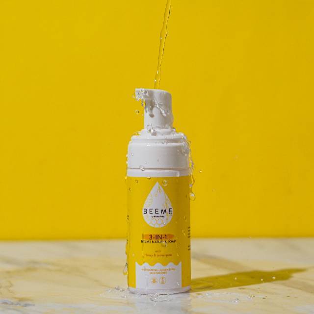 Sabun Shampoo BeeMe 3in1 Natural Soap 100ml