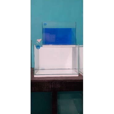 Aquarium Jogja new 20cm 25cm 30 cm polos & soliter uk 30x20x20 30x15x20 & list 3mm & 5mm pengiriman 