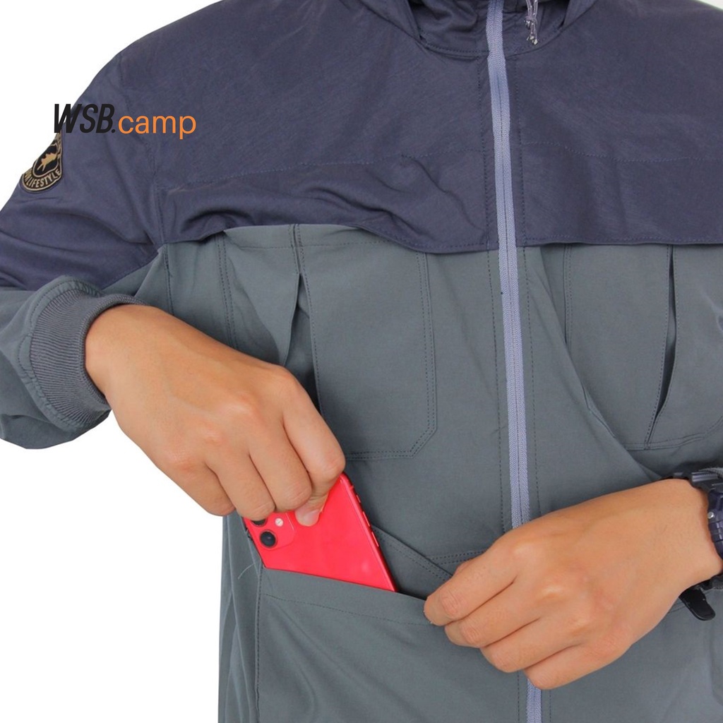 JAKET WINDBREAKER CONSINA -TRAVELLING JACKET - TYPE NAICA
