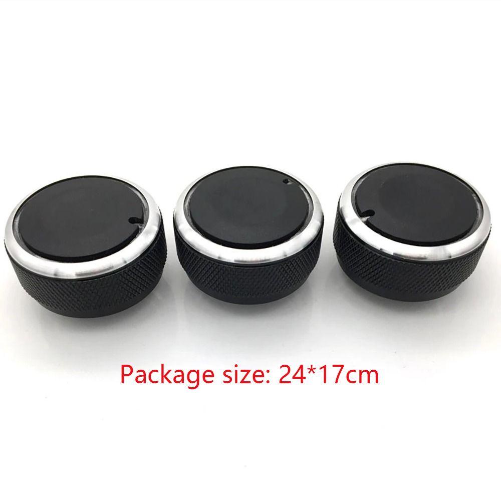 Populer 3pcs/set Knob Ac Otomatis Kontrol Suhu Baru Untuk Tombol Switch Mazda3