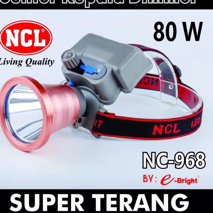 Serba Serbu Senter Kepala Super Terang 80 Watt NC-968