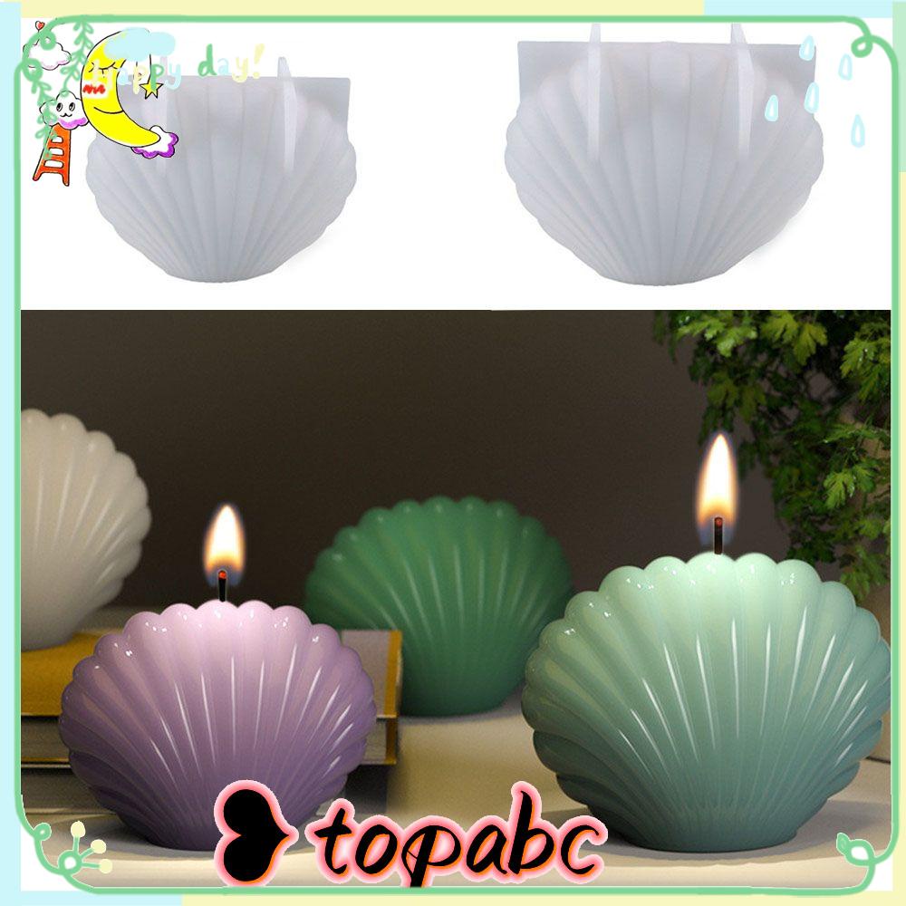 Top Candle Stand Cetakan Silikon DIY Kerajinan Tangan Dekorasi Rumah Ornamen Shell Vas Bunga