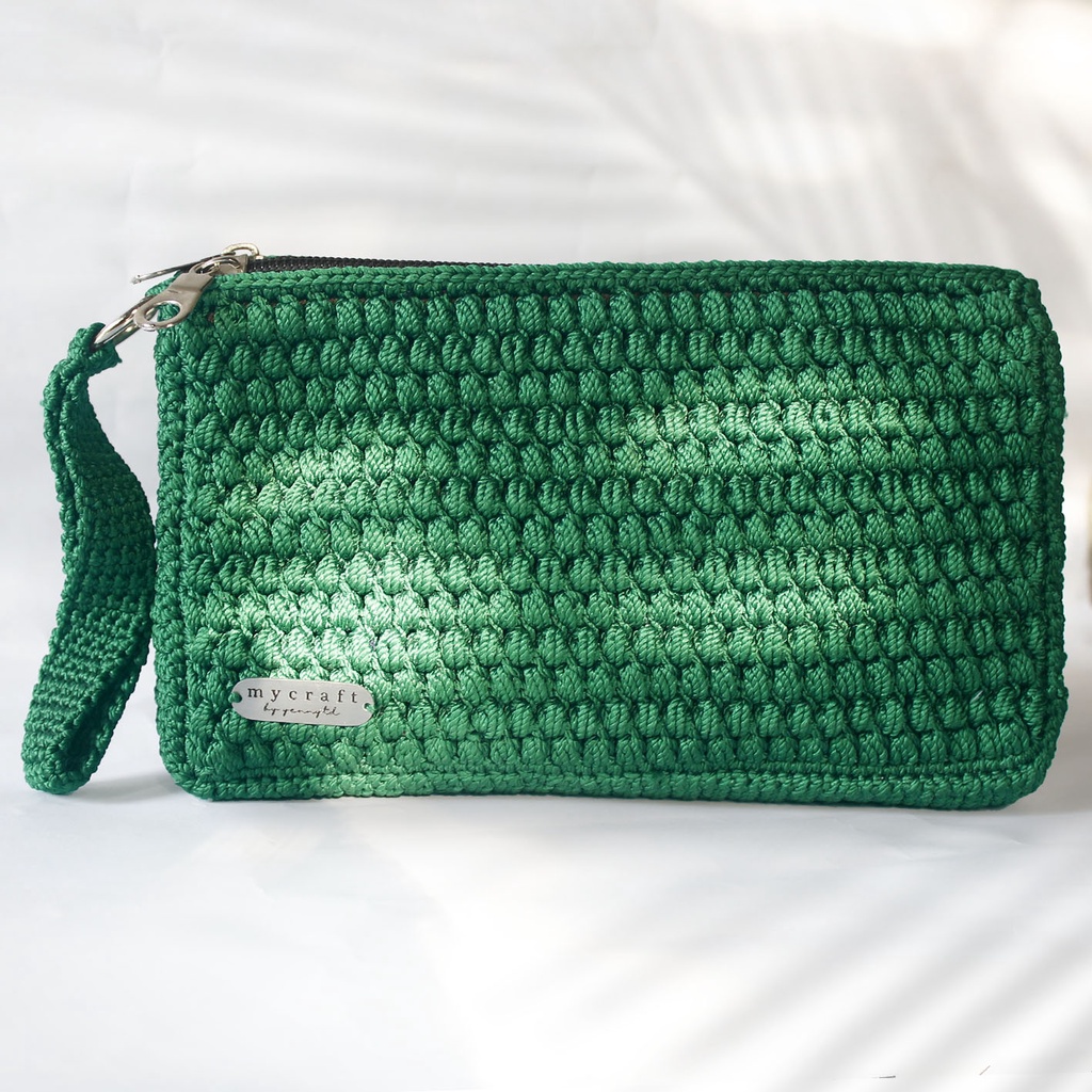 Pouch / Dompet 2 Sekat 2 Resleting