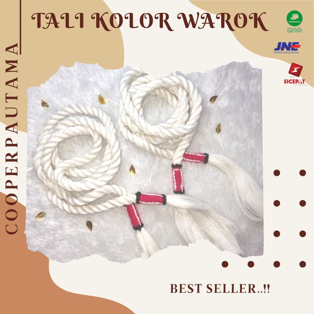 [[ BEST SELLER]]Tali warok|kolor warok||tali komprang /kolor Ponorogo/tali warok benang woll