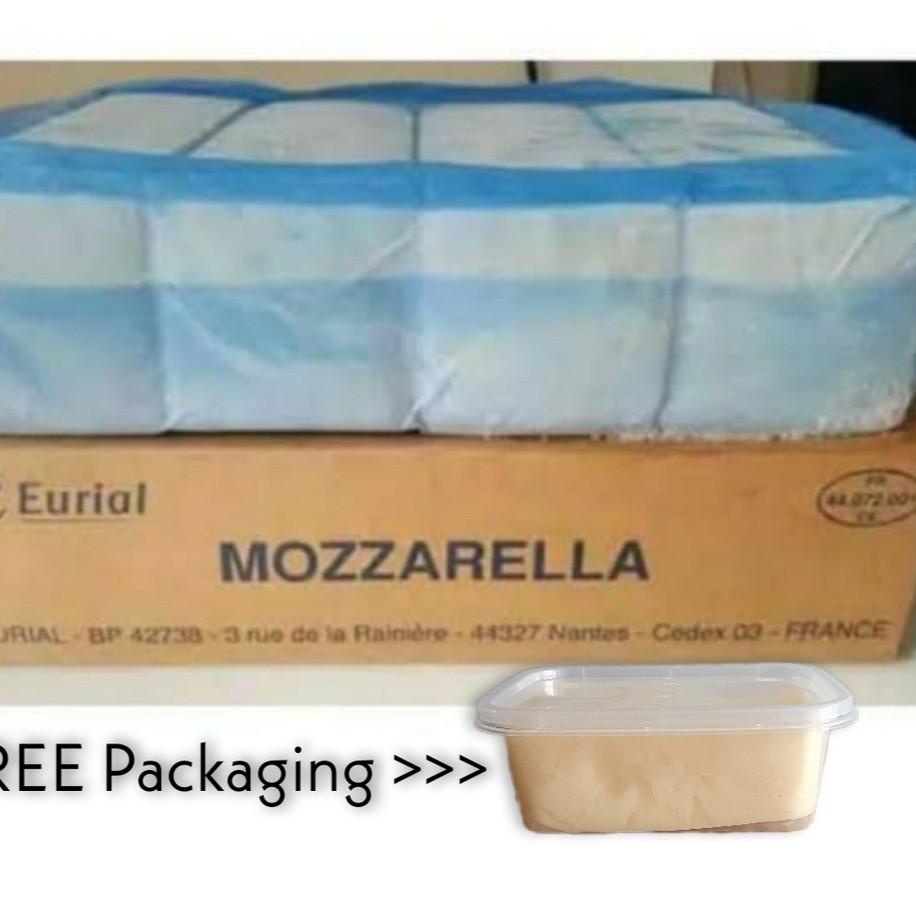 

ㆆ Keju MOZZARELLA EURIAL 200gr FREE Thinwall / Mozzarela / Mozarella ザ