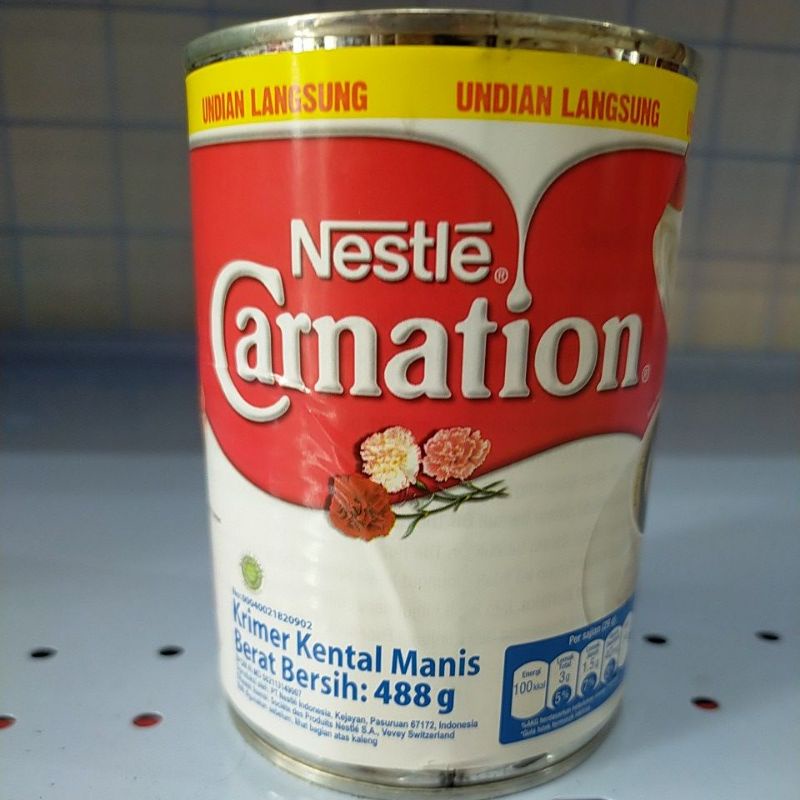 

Nestle Carnation Putih 495 Gram