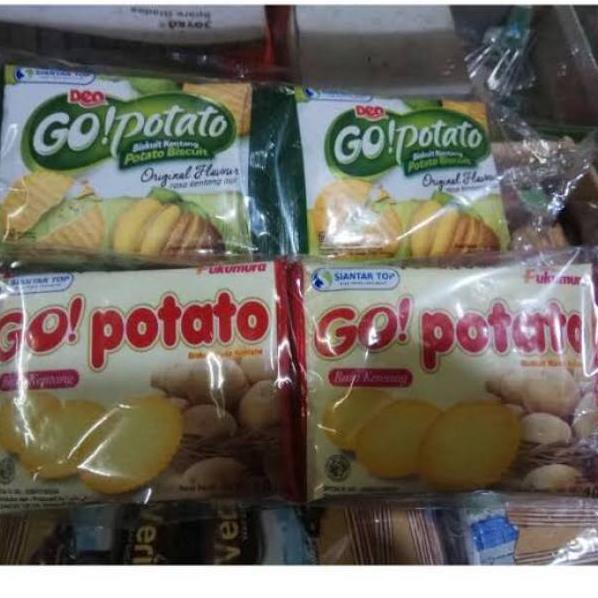 

シ Go Potato/ Malkist Madu isi 20pc/ pak も