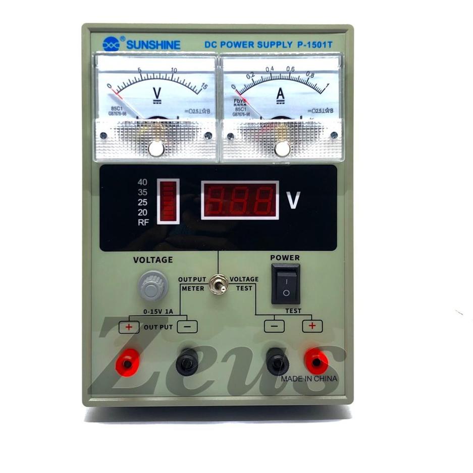 Terjamin POWER SUPPLY SUNSHINE P-1501T - POWER SUPLY SS DIGITAL ANALOG P1501T