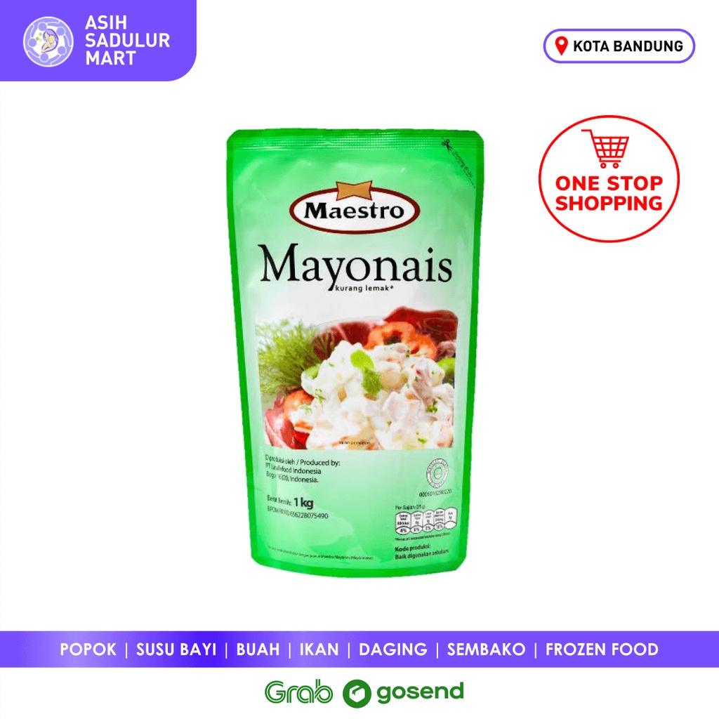 Mayonnaise Maestro 1000gr (Mayonais / Mayones) Promo Bandung