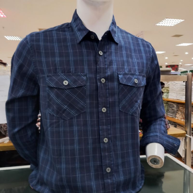 Watchout Kemeja Lengan Panjang  JS302700127 NAVY