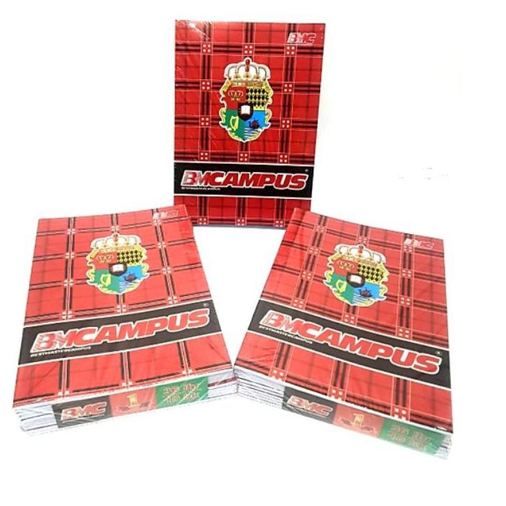 

☺☺» Buku tulis Campus Bmc 36 lembar ( 1pak/10buku )