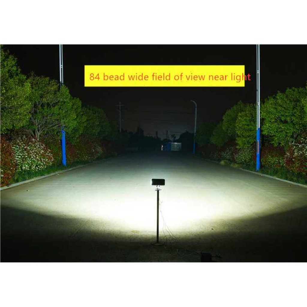 Lampu Sorot Mobil Outdoor Spotlight Waterproof 48 W 48 LED White Light