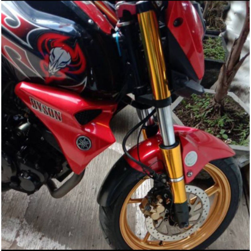 COVER SHOCK DEPAN BYSON CB150R VIXION R15 V2 COVER SHOCK DEPAN VIXION NEW-VIXION OLD-BYSON-CB150R LAMA-CB150R NEW SET