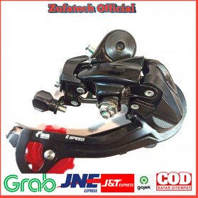 SHIMAN0 SIS Tourney RD-TZ500 Rear Derailleur 6/7 Speed Hanger Mount (ORIGINAL)  - Black - WLSE06BK