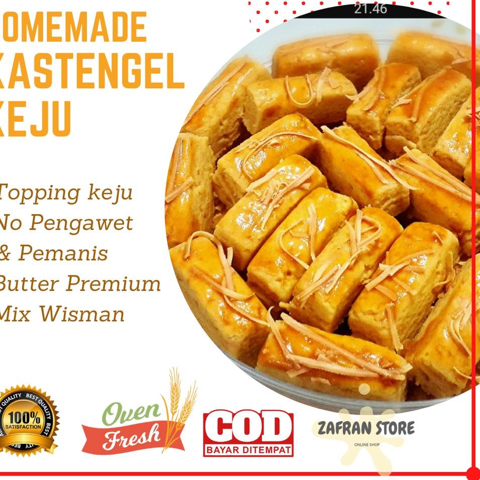 

✨SHOPEE MALL✨ Kue Kering Kue Kastengel Keju Isi 250 gram (1/4 kg ) Kue Kering Kue Kastengel Termurah buruan