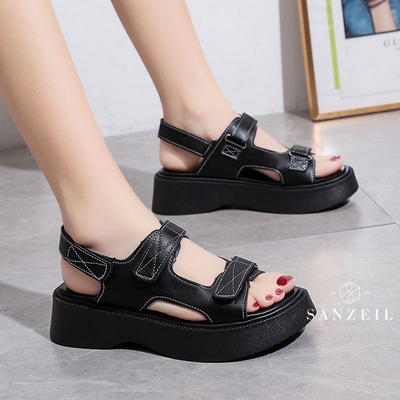 SANZEIL WINA Sandal Import Kasual Dengan Tali Belakang n Perekat Adjust 14430