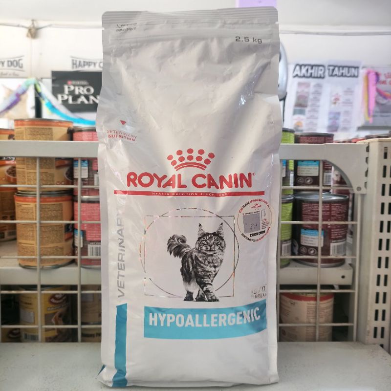 Royal Canin Hypoallergenic Cat Kemasan 2,5KG / Rc Hypoallergenic Cat