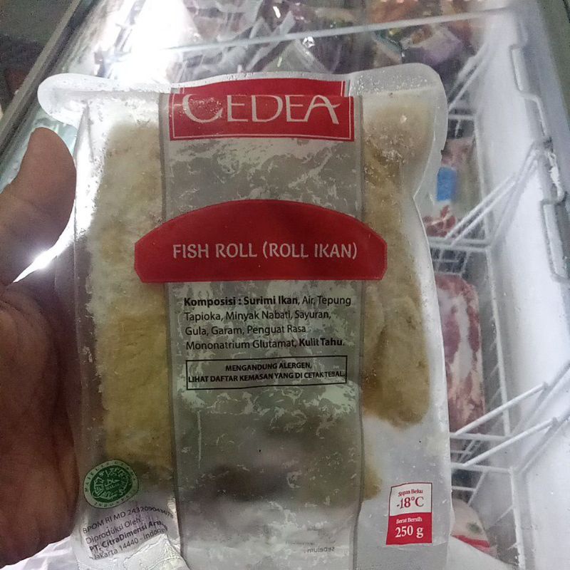 Cedea Fish Roll 200g (Roll Ikan) New