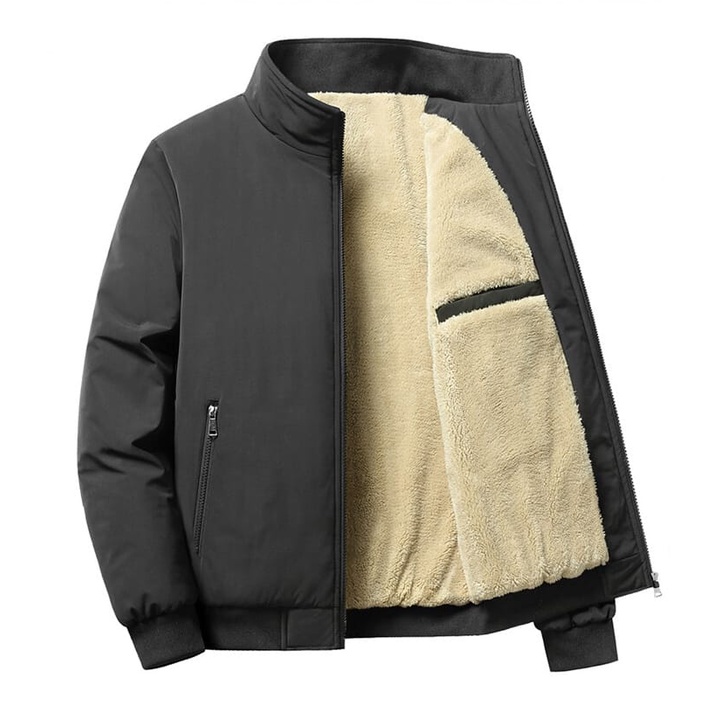 jaket bomber pria hangat/jaket beludru pria keren/JAKET PRIA TERLARIS
