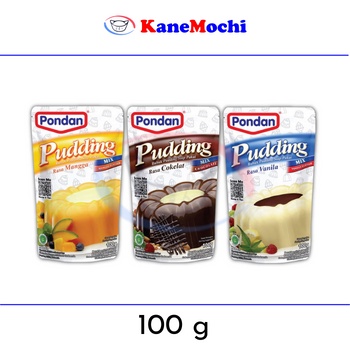 

Pondan Pudding Mix 100gr - Tersedia 3 varian rasa