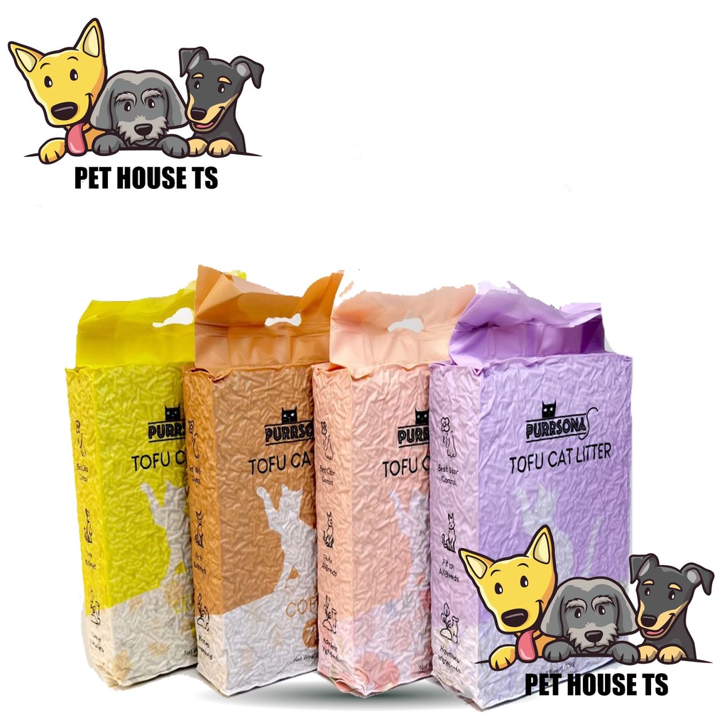 PASIR TOFU PURRSONA TOFU CAT 7 LITER