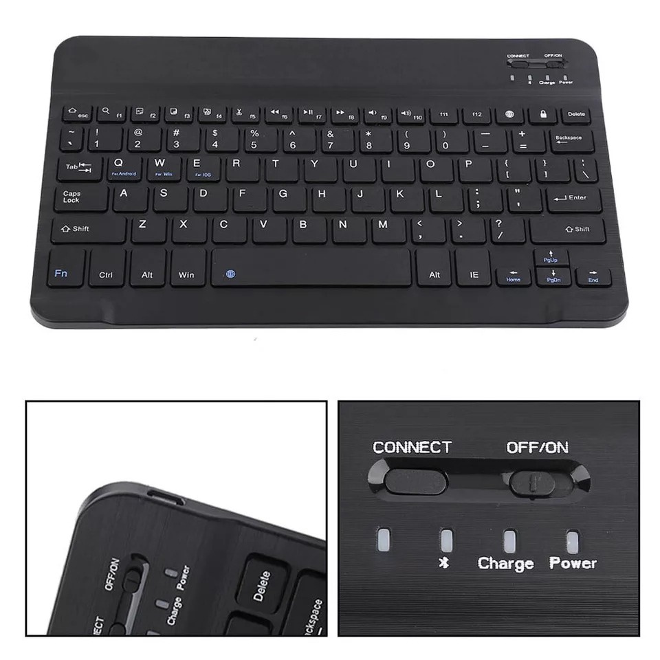 Wireless Bluetooth Keyboard For Android IPhone IPad IOS Windows Laptop