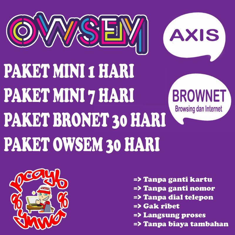 Paket Data Internet Axis Harian