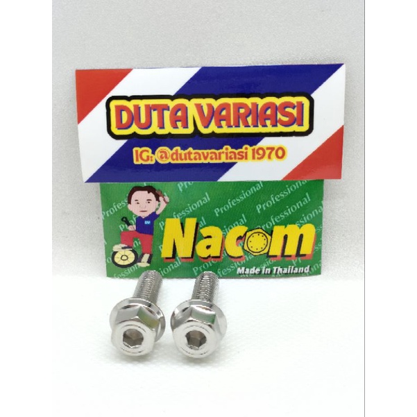 NACOM DV BAUT BREKET KE CALIPER SCOOPY , BEAT ,VARIO /125/150/160