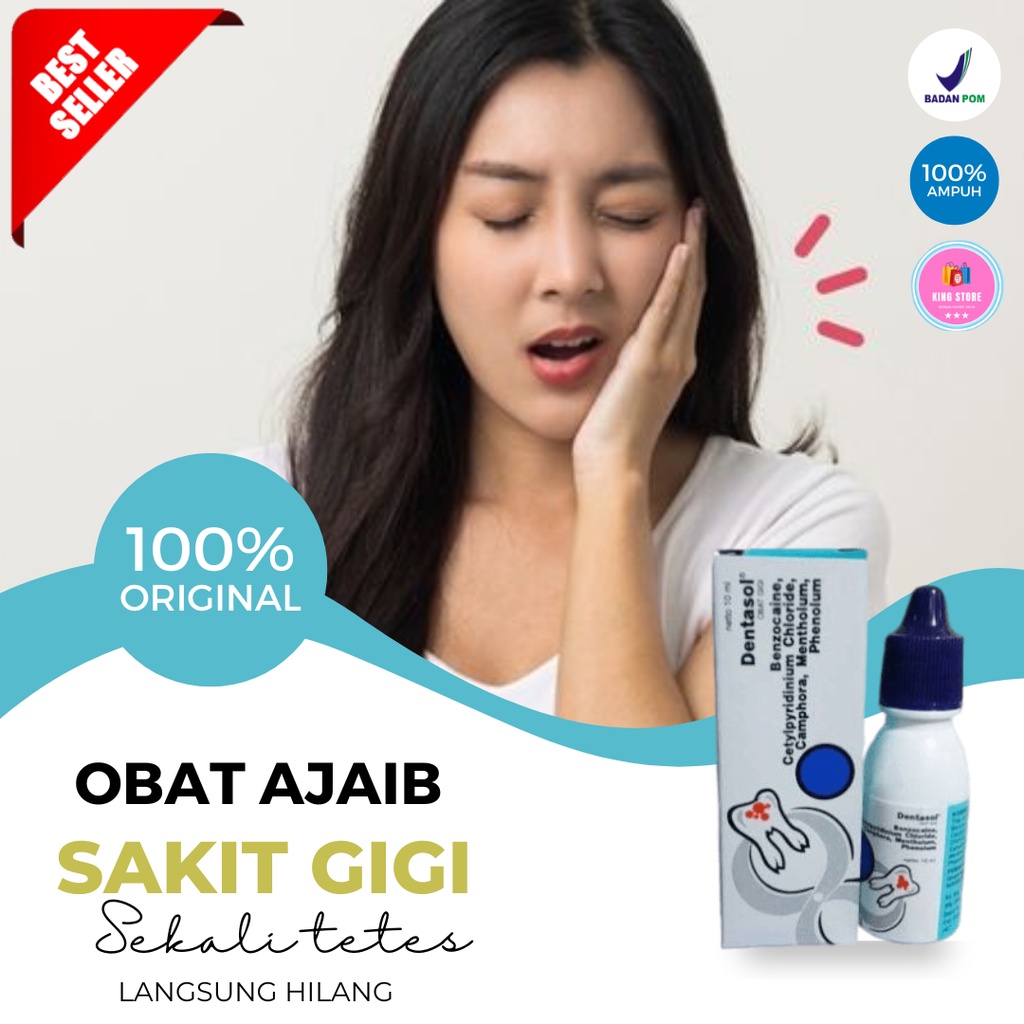 Obat Sakit Gigi Berlubang Ampuh Obat Sakit Gigi Anak  Dan Dewasa Dentasol Obat Sakit Gigi Berlubang 