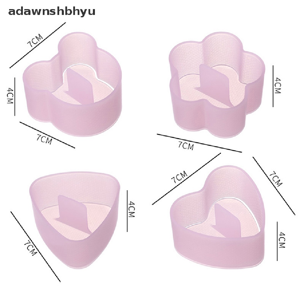 Adawnshbhyu Alat Bento Makanan Anak DIY Sushi Mold Triangle Love Plum Blossom Bear Rice Ball Mold Anti Lengket Kitchen Sushi Making Kit Seaweed Press Device Mold Bento Sushi Tools