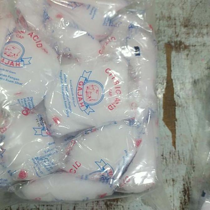 

SALE!!Citrun cap Gajah 1pak isi 20bungkus @50 gr - Citric Acid|SQ2